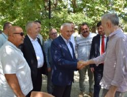 Binali Yldrm dan Armutlu ziyareti